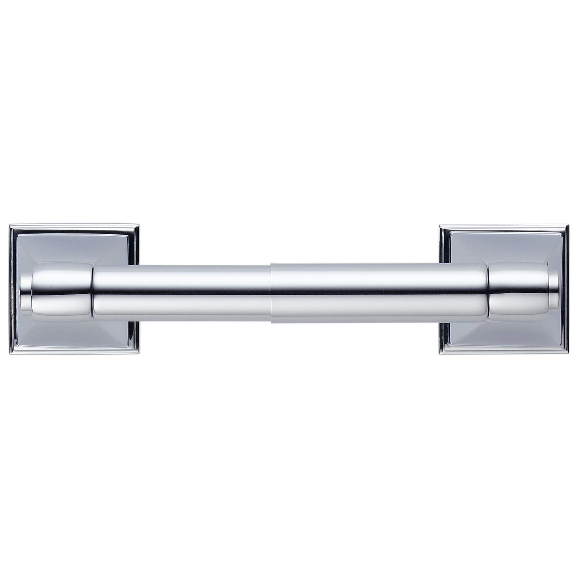 Brizo Vesi Polished Chrome Toilet Paper Holder - Modern Bathroom Tissue Dispenser for Home & Commercial Use