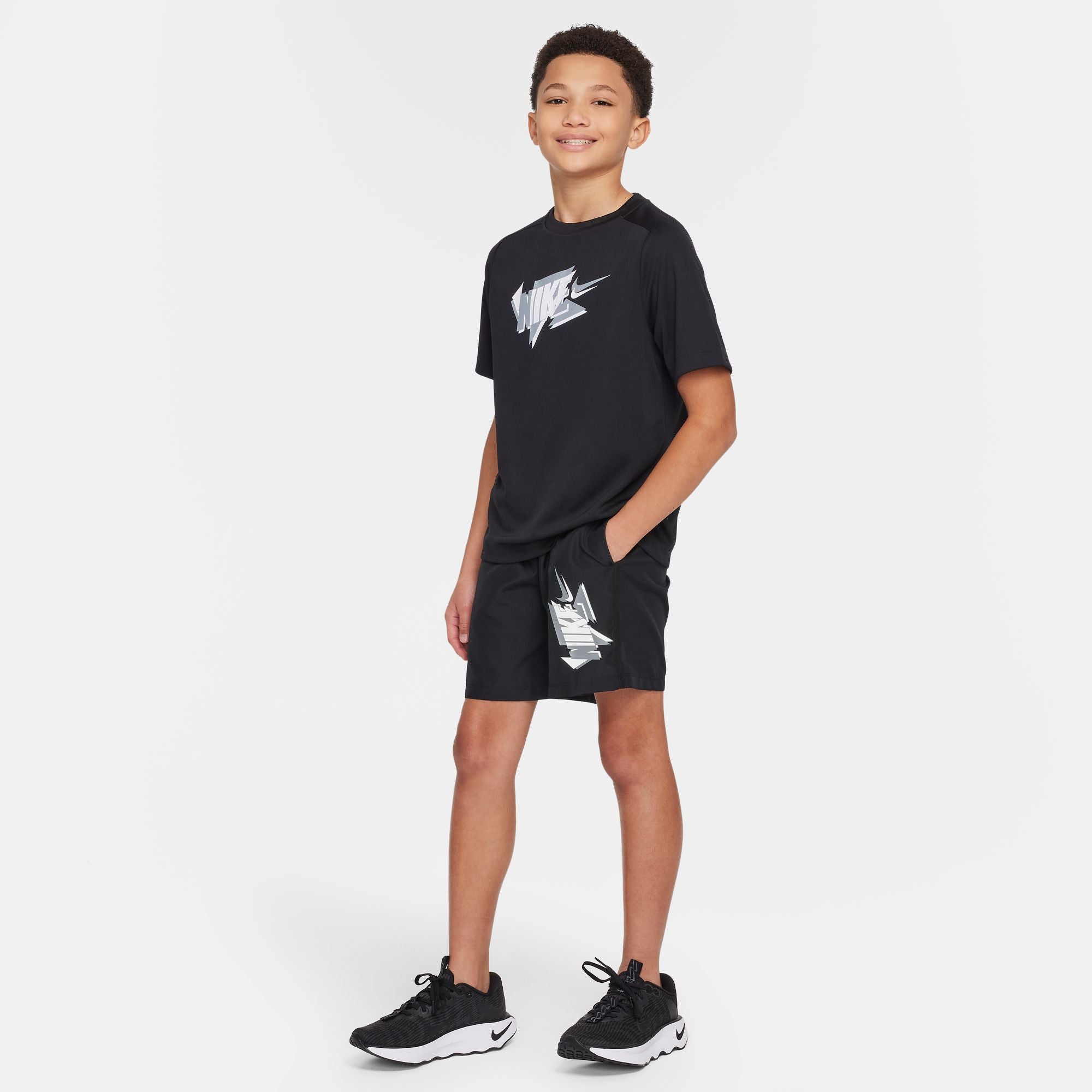 Nike Boys' Youth Multi-Purpose Athletic Shorts - Lightweight, Breathable & Comfortable for Sports, Gym, and Everyday Wear