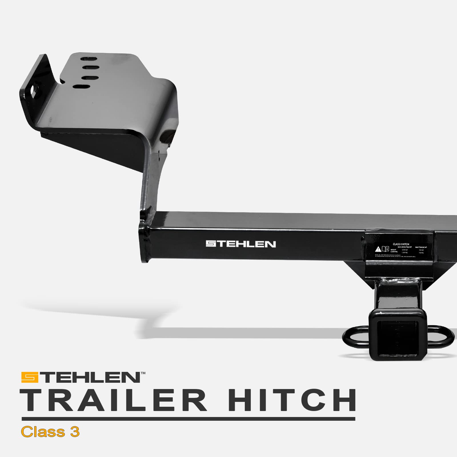 733469488163 Compatible with 2013-2019 Ford Escape S Class 3 Trailer Tow Hitch Receiver 2