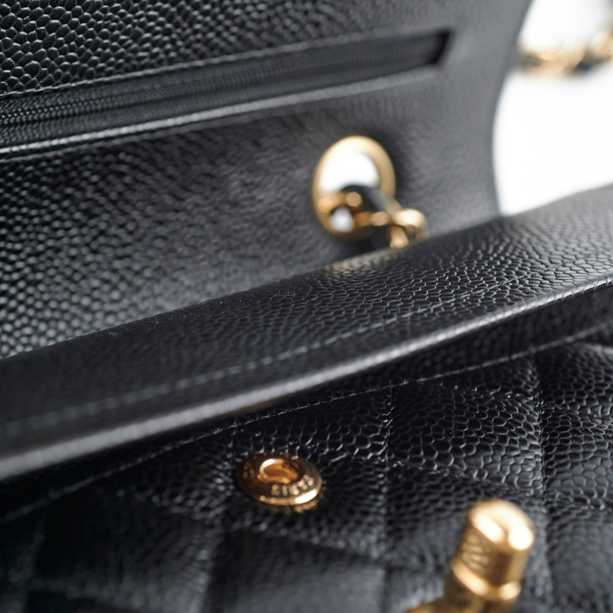 Chanel Quilted Caviar Small Classic Flap Bag Black - Luxury Designer Handbag for Women | Perfect for Evening Parties, Date Nights & Special Occasions