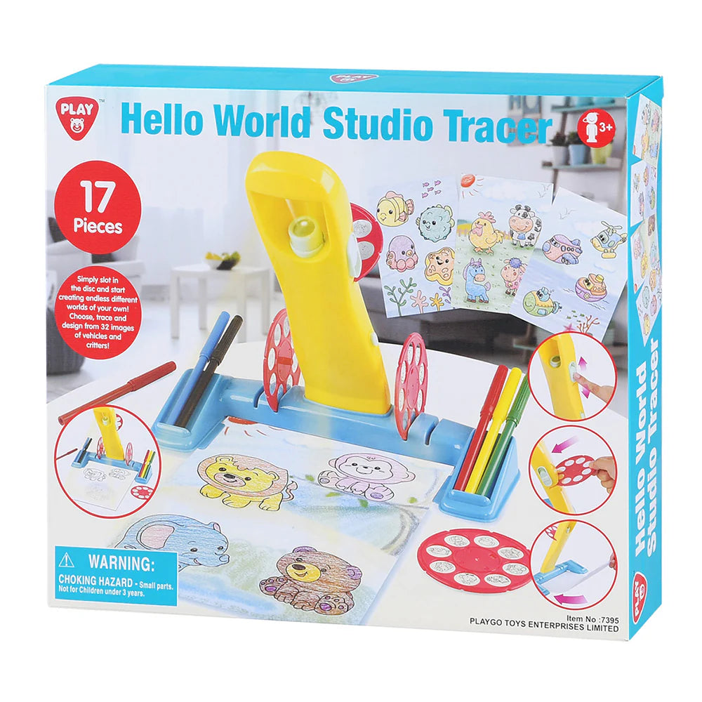 PLAYGO TOYS ENT. LTD. HELLO WORLD STUDIO TRACER - Premium Collectible Action Figure for Kids & Adults - Perfect for Display, Gifts, and Cosplay Enthusiasts
