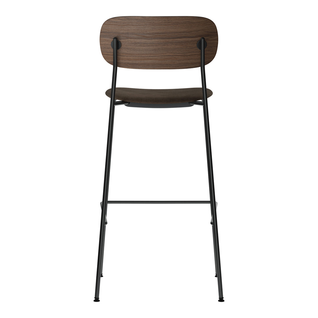 Co Bar Chair with Upholstered Seat - Modern Counter Height Stool for Kitchen Island, Bar, and Dining Room - Comfortable & Stylish Seating Solution