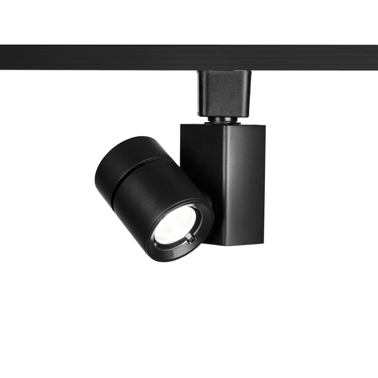 WAC Lighting H-1014N-830-BK Exterminator II LED Energy Star Certified Track Light Fixture in Black - Perfect for Modern Homes, Retail Stores & Gallery Lighting