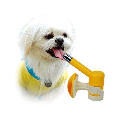 Yosoo Hanging Pet Water Dispenser Fountain for Cats & Dogs - Nozzle Only (No Bottle Included) - Perfect for Travel, Cages, and Outdoor Use