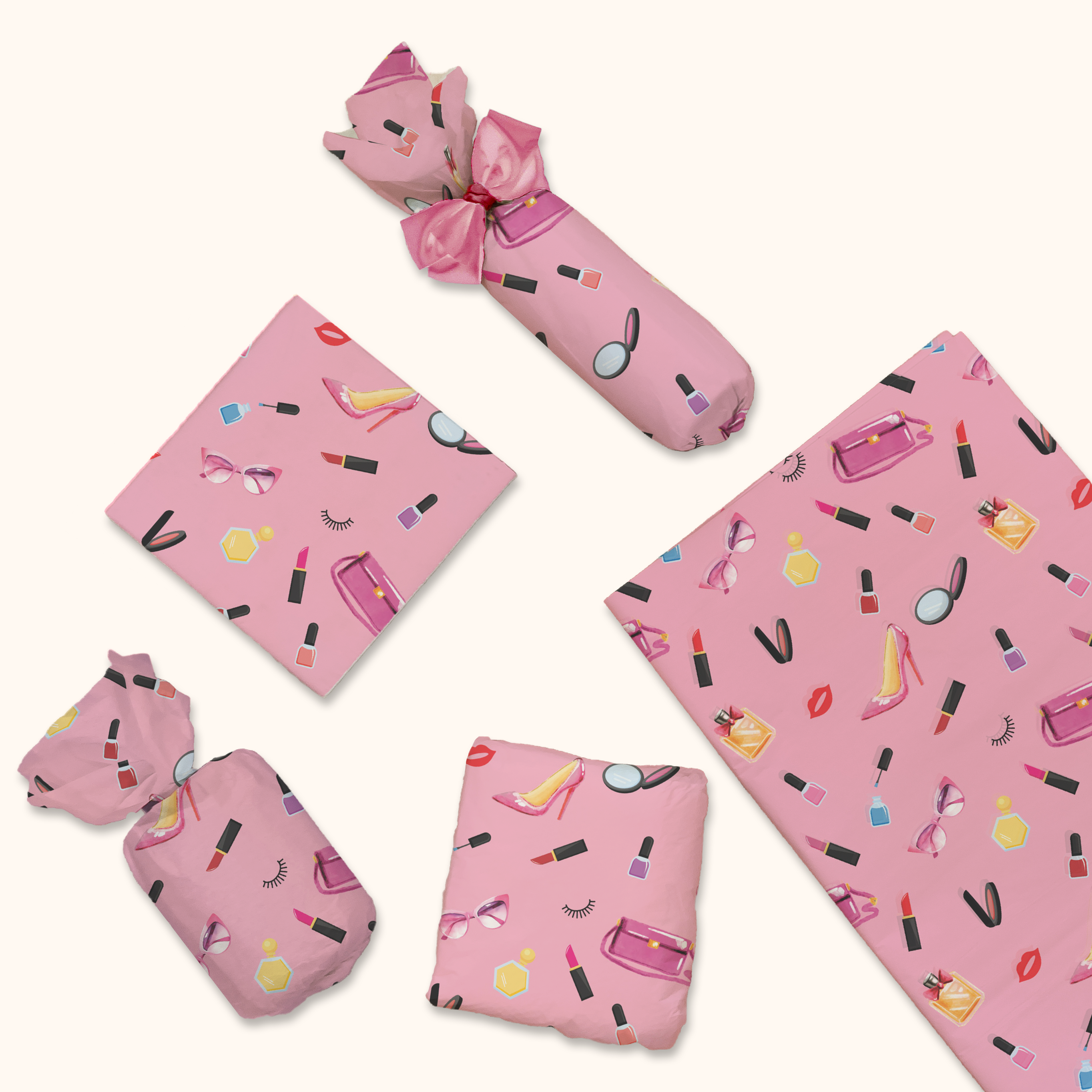 Premium Makeup Tissue Paper for Gift Bags - Fashion Designer Wrapping Paper for Cosmetics, Jewelry & Small Gifts - Perfect for Birthday, Wedding & Party Favors
