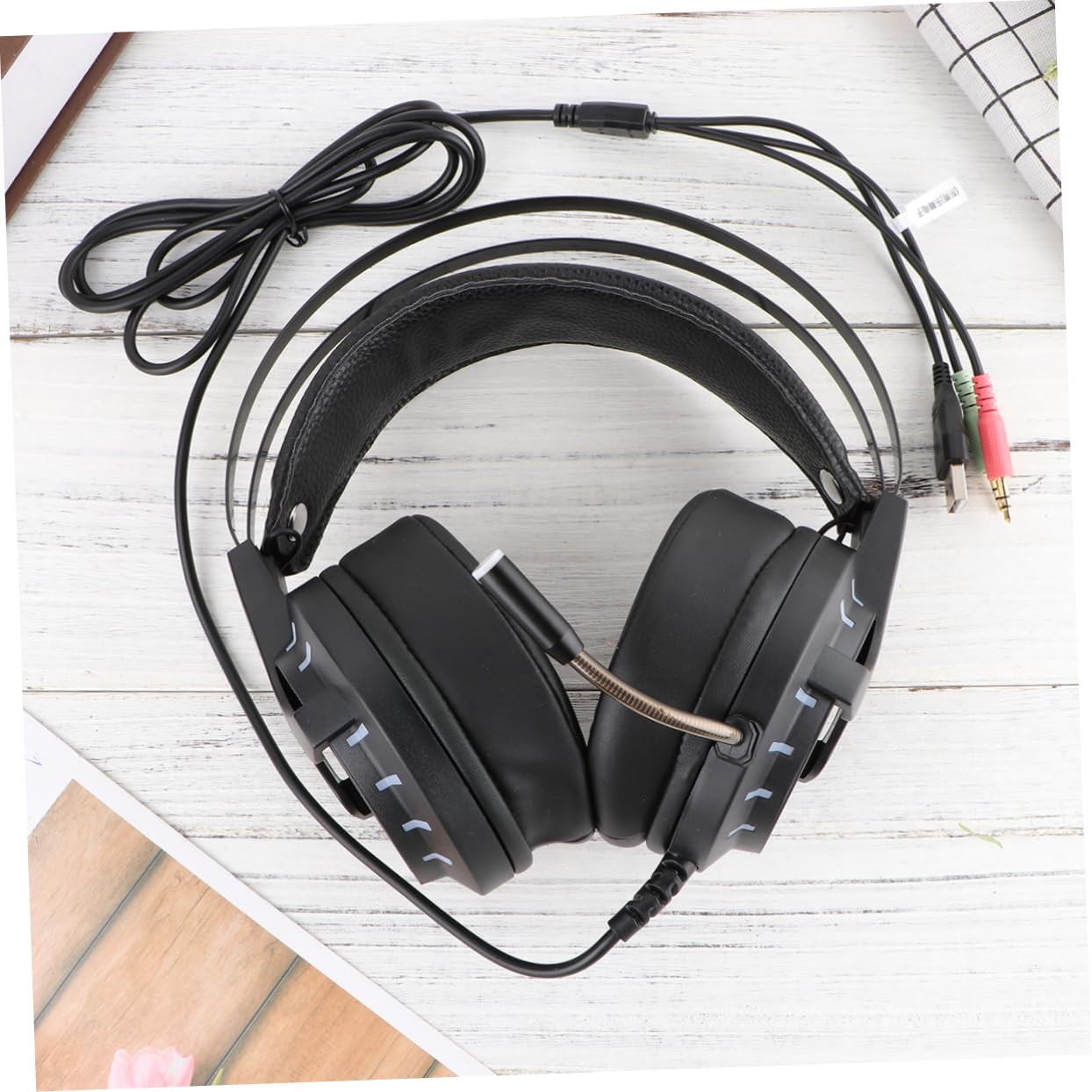 **Gadpiparty Waterproof Wired Gaming Headphones - Sweatproof & Durable Earbuds for Running, Swimming & Workouts**