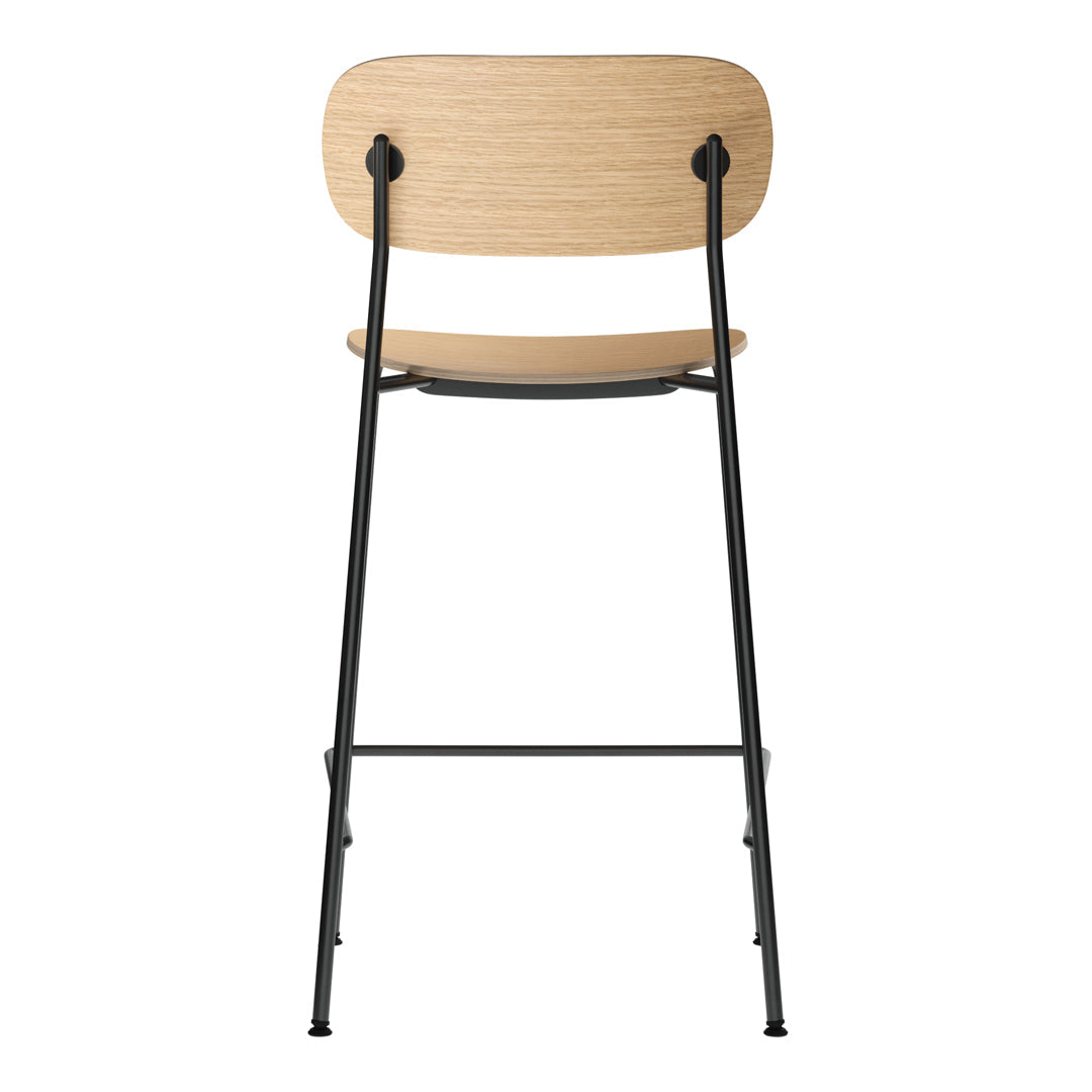 Modern Counter Stool with Backrest - Adjustable Height Bar Stools for Kitchen Island, Breakfast Nook & Home Decor - Comfortable Swivel Seat Counter Height Stools for Dining & Entertaining