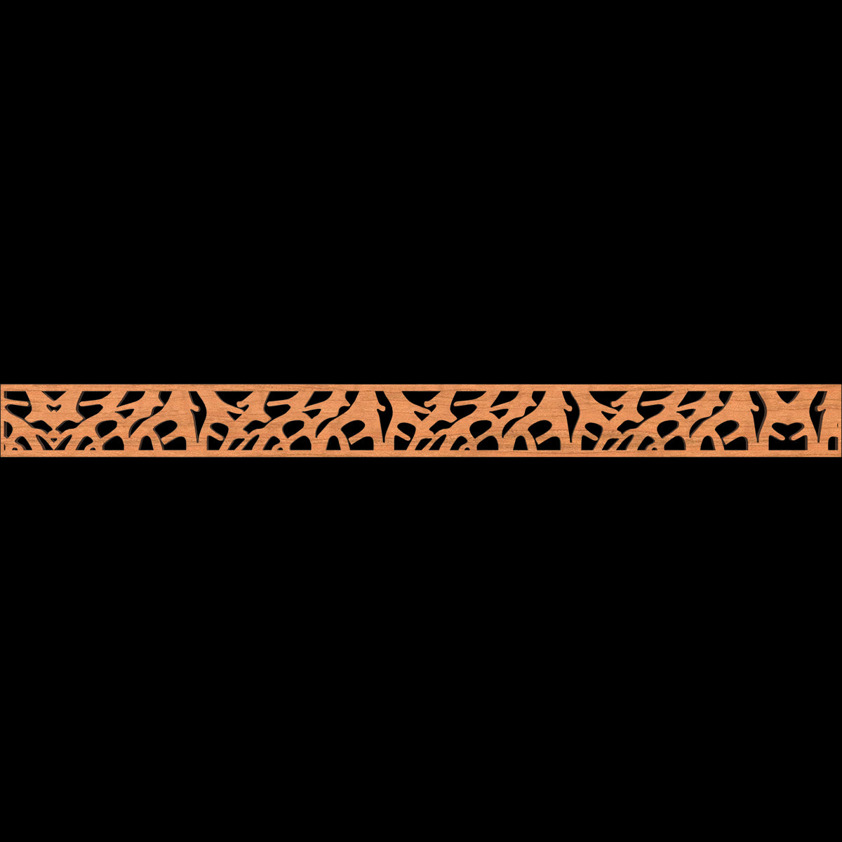 Handcrafted Manton Fretwork Moulding - Premium Wooden Decorative Trim for Home & Furniture | Perfect for DIY Projects, Wall Accents, and Cabinet Embellishments