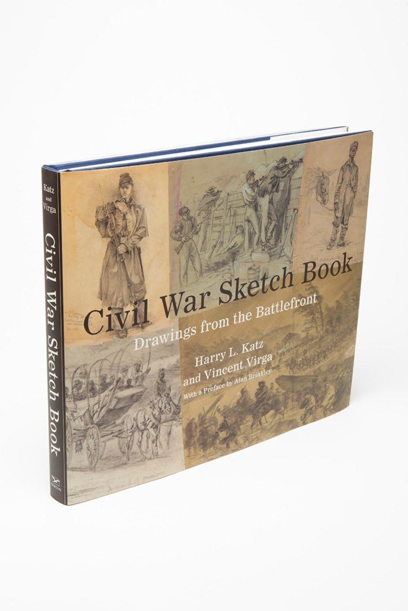 Civil War Sketch Book: Authentic Battlefront Drawings & Historical Art Collection - Perfect for History Buffs, Artists, and Educators