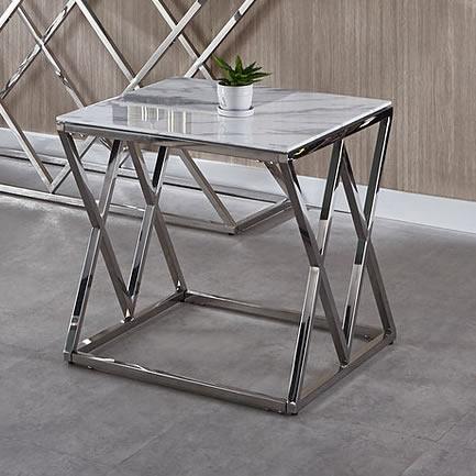IFDC IF 2362 End Table - Modern Side Table for Living Room, Bedroom, or Office - Perfect for Holding Lamps, Books, and Decor