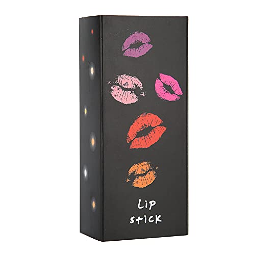 10Pcs Empty DIY Lipstick Tubes with Paper Case & Box - Perfect for Handmade Lipstick Packaging, Storage & Gift Wrapping (Size 05) - Ideal for DIY Cosmetics, Beauty Salon & Home Organization