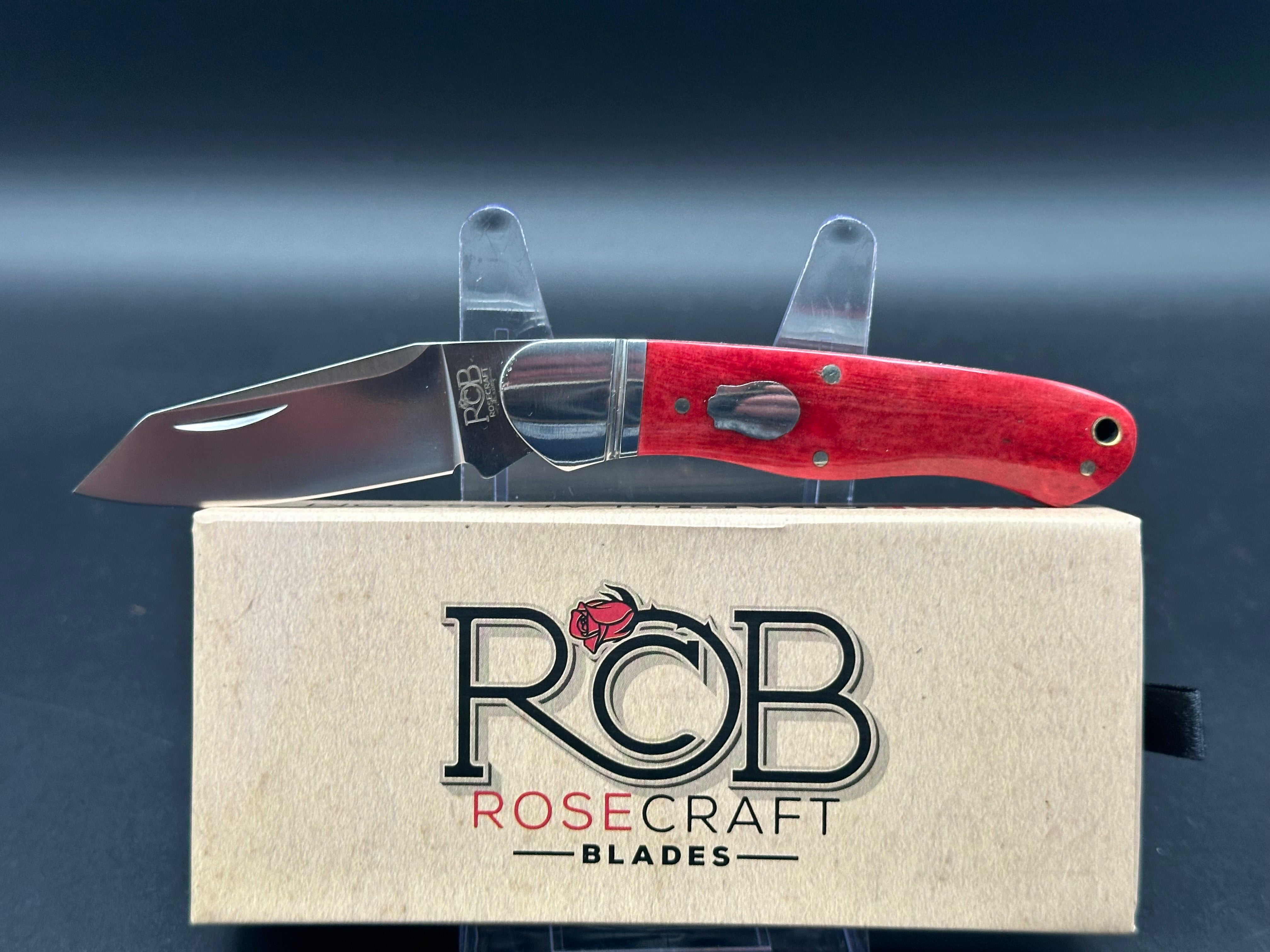 RoseCraft Blades Ocoee River Kayak RCT009 - Premium Folding Knife for Outdoor Adventures, Camping, Hiking & Survival Gear