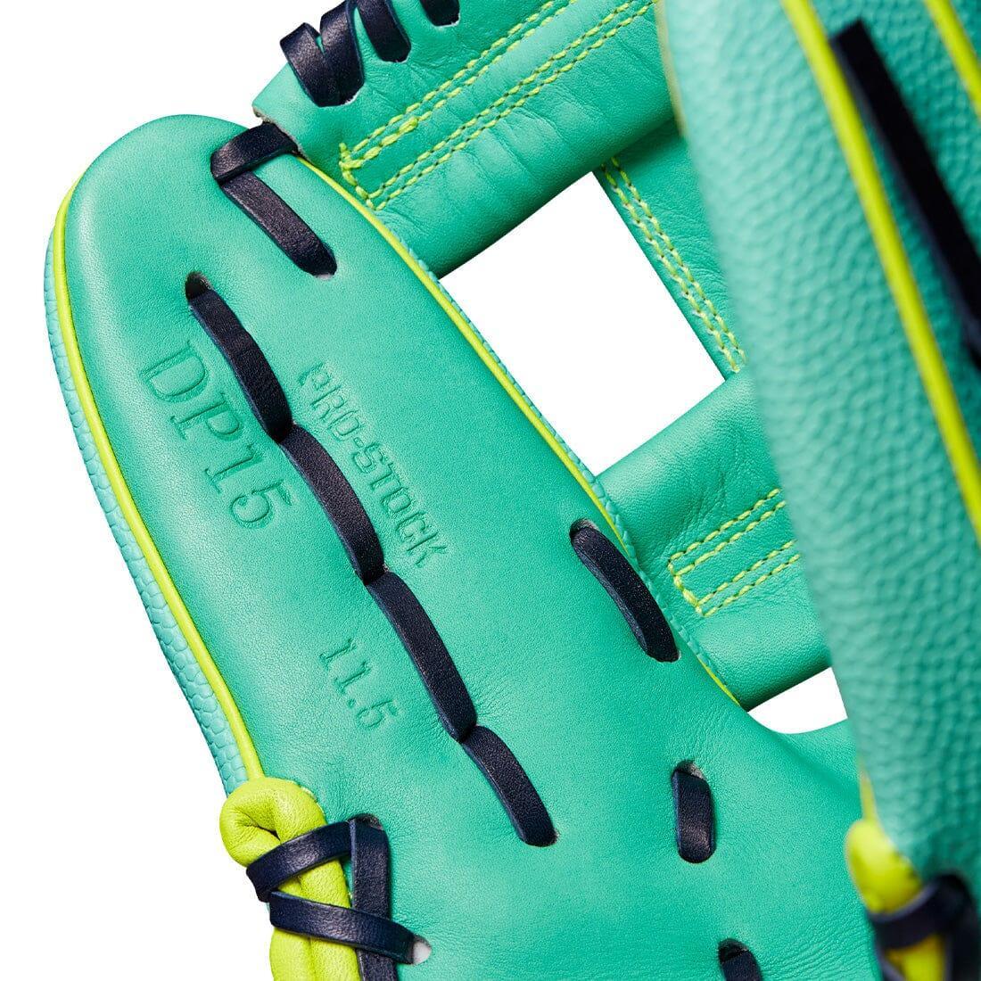 2024 Wilson A2000 SuperSkin DP15 11.5 Inch Infield Baseball Glove (WBW102275115) - Perfect for Youth & Adult Baseball Players, Training & Games