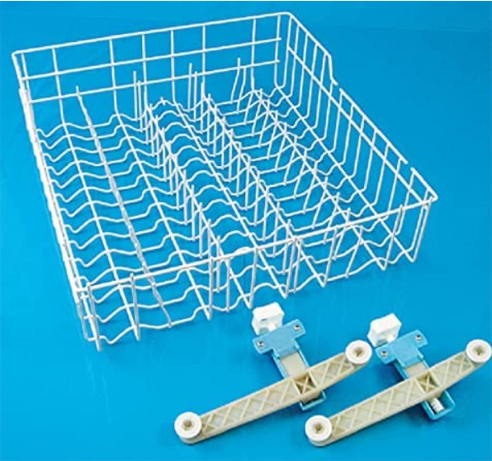Replacement Dishwasher Upper Rack 3369903 - Compatible with Roper, Kenmore, Whirlpool - Perfect for Kitchen Appliance Repair & Dishwasher Maintenance