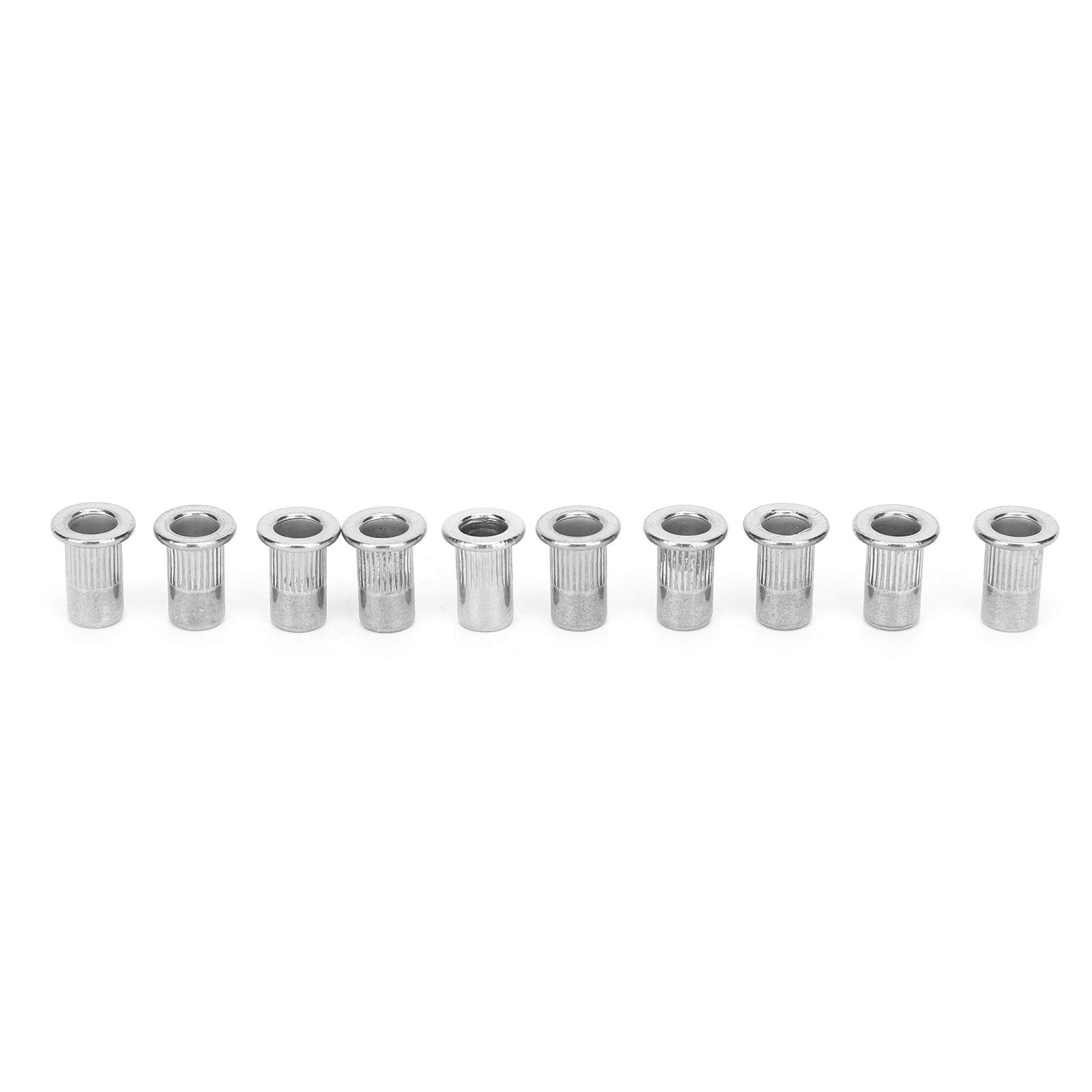Stainless Steel Rivet Nuts - Anti-Rust Industrial Fasteners for Furniture & Home Improvement | Durable Small Hardware for DIY Projects & Metal Fabrication