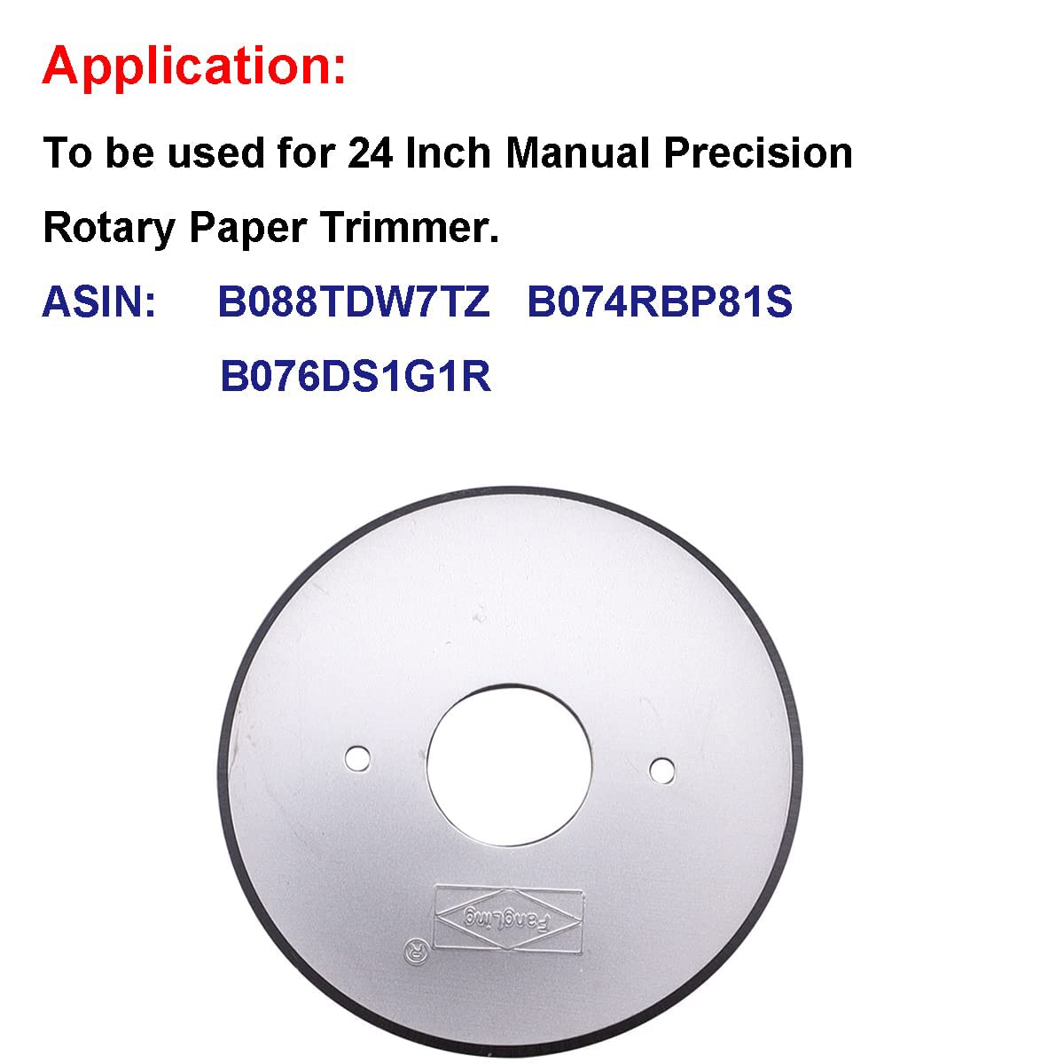 24 Inch Rotary Paper Trimmer Replacement Blade - Compatible with 24