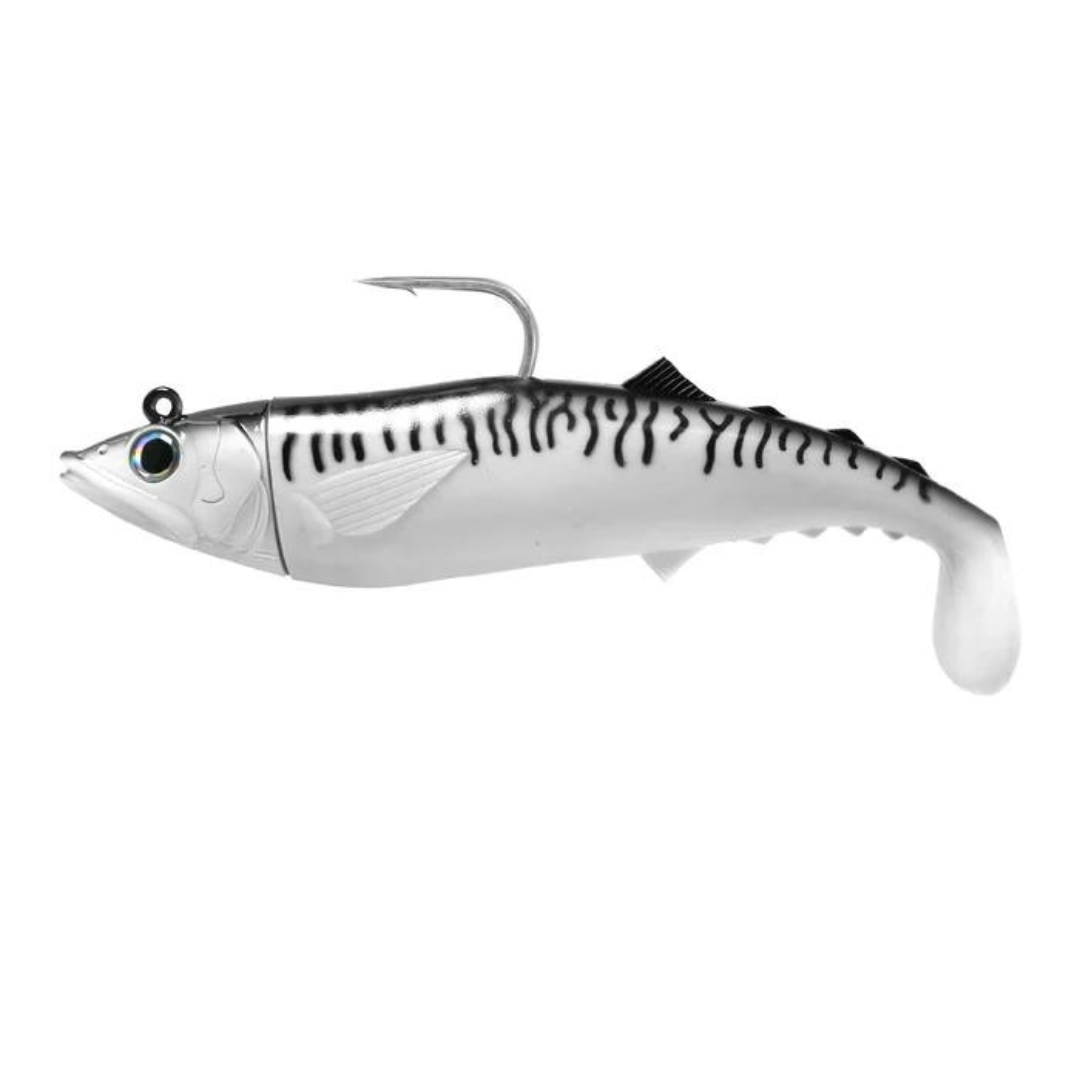 Fishlab Soft Mack Attack Swimbaits - Premium Saltwater Fishing Lures for Bass, Walleye & Trout - Perfect for Freshwater & Inshore Fishing Adventures