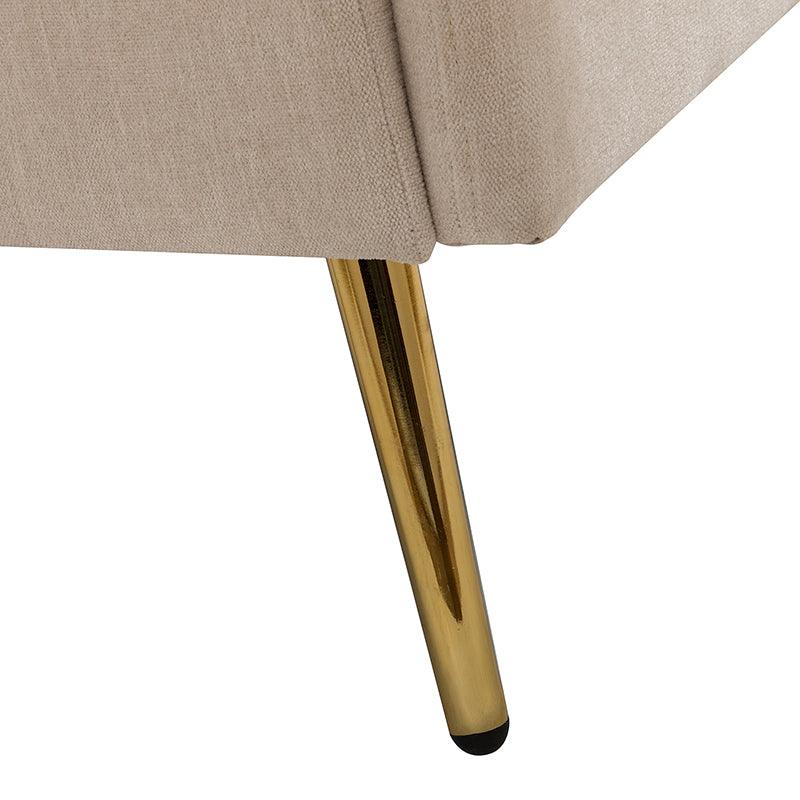 Laertiades Modern Upholstered Accent Armchair with Removable Cushion, Sturdy Metal Legs & High-Density Foam - Perfect for Living Room, Bedroom, or Office Decor