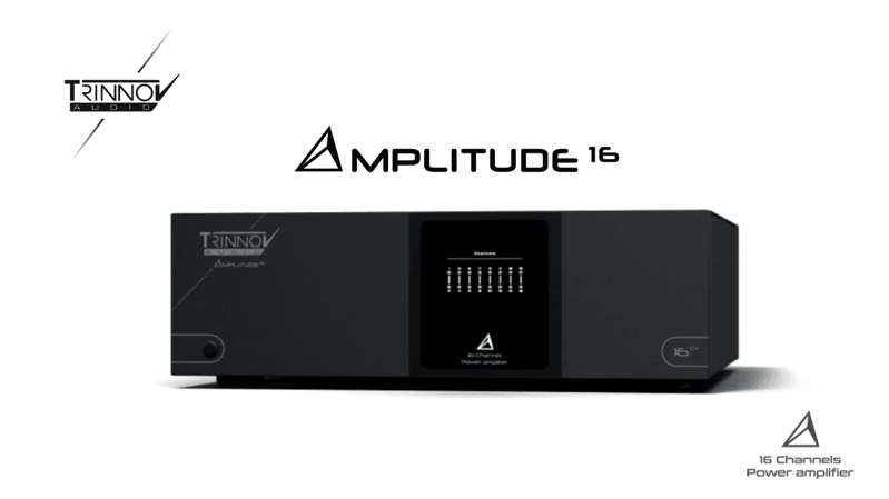 Trinnov A 16-Channel High-Performance Power Amplifier for Home Theater & Professional Audio Systems - Perfect for Dolby Atmos, Multi-Zone Installations & Studio Monitoring