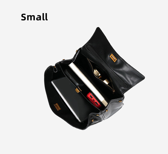 Premium Genuine Leather Large Shoulder Bag for Women - Stylish & Spacious Crossbody Tote - Perfect for Work, Travel & Everyday Use