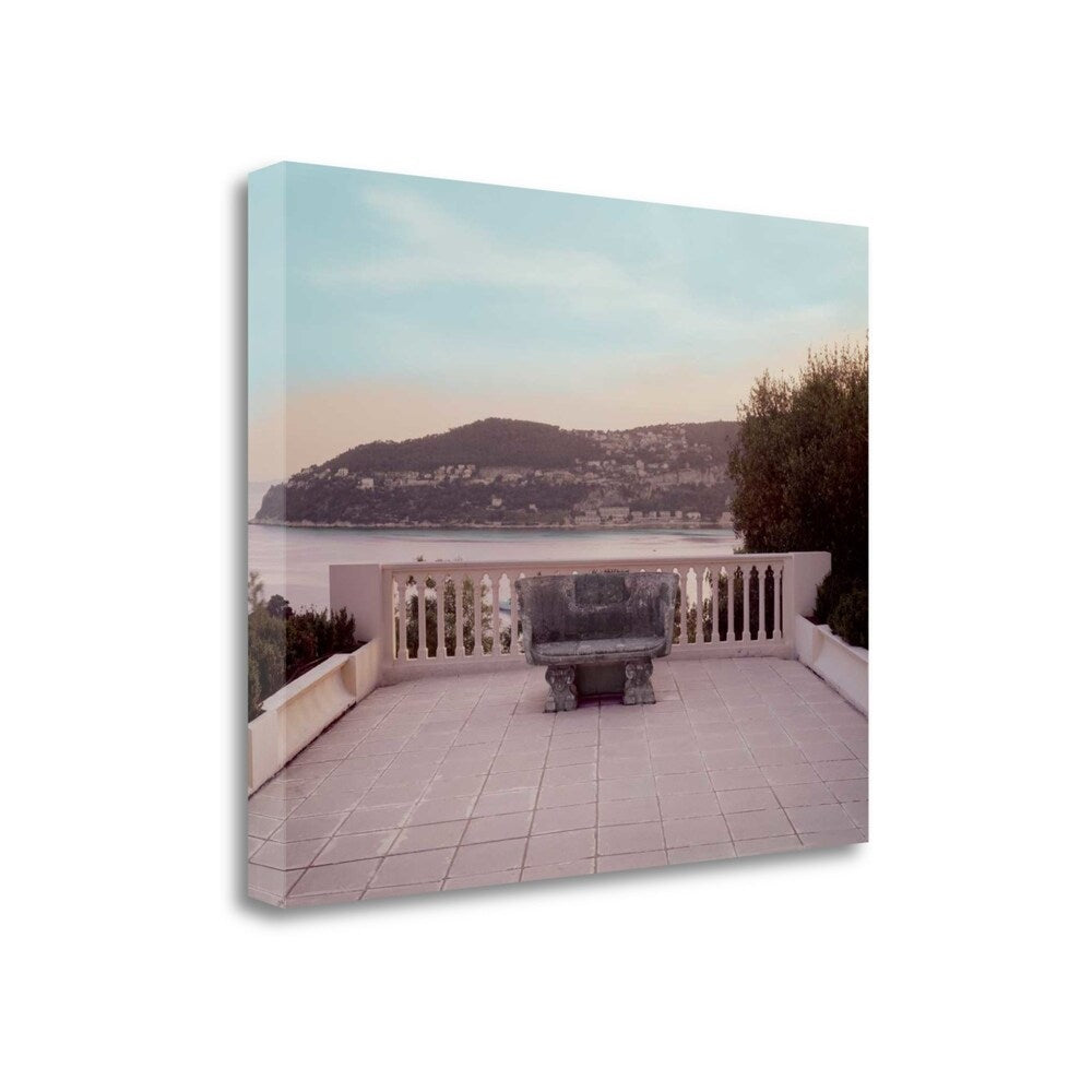 Alan Blaustein 29 Garden Bench Giclee Print on Gallery Wrap Canvas - Perfect for Home Decor, Living Room Wall Art & Office Decorations