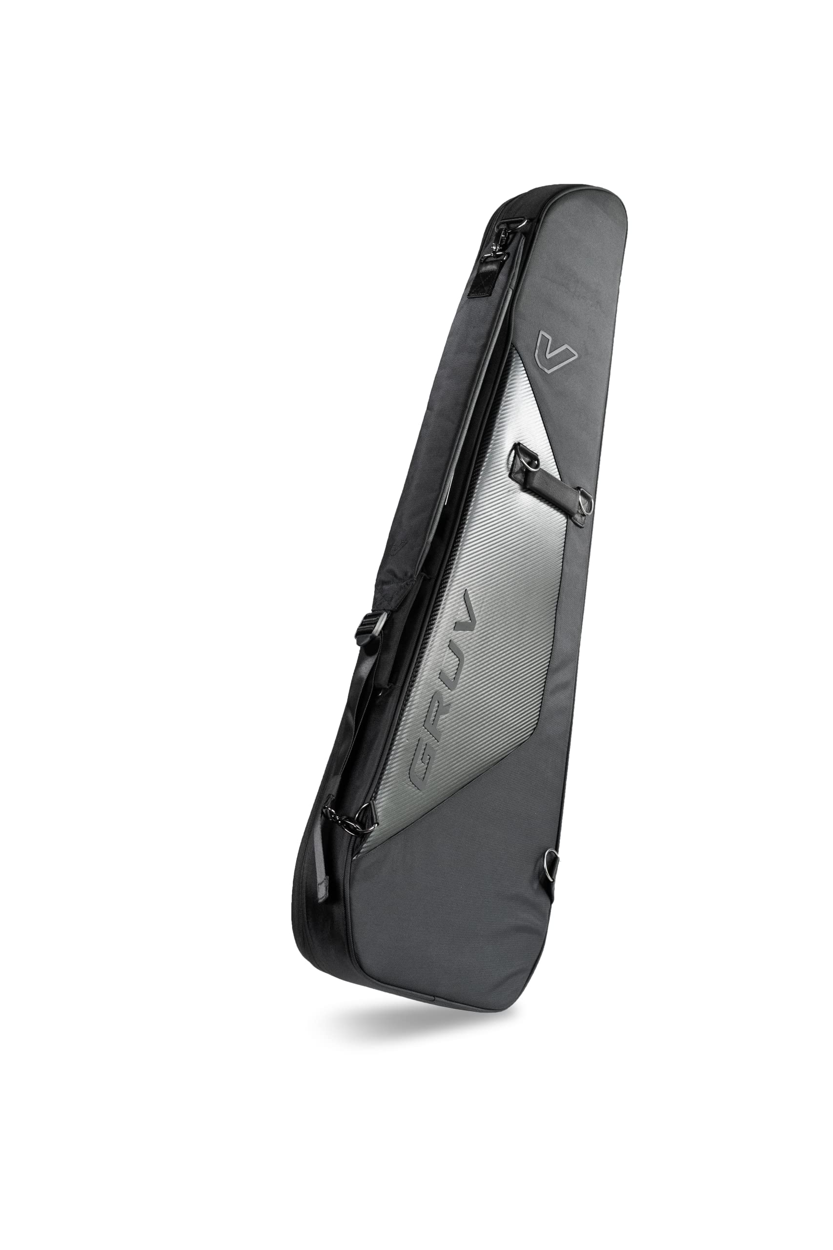Gruv Gear GB3-EG-KRB Electric Guitar Case - Durable Hard Shell Protection for Travel & Storage | Perfect for Musicians, Performances & Studio Use