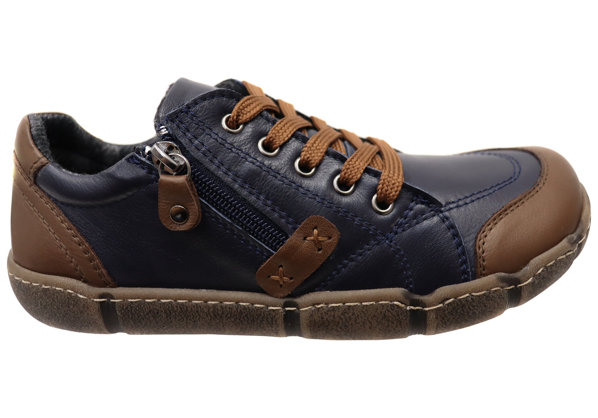 Orizonte Rusden Women's Comfortable Leather European Shoes - Stylish & Supportive for Work, Walking & Casual Outings