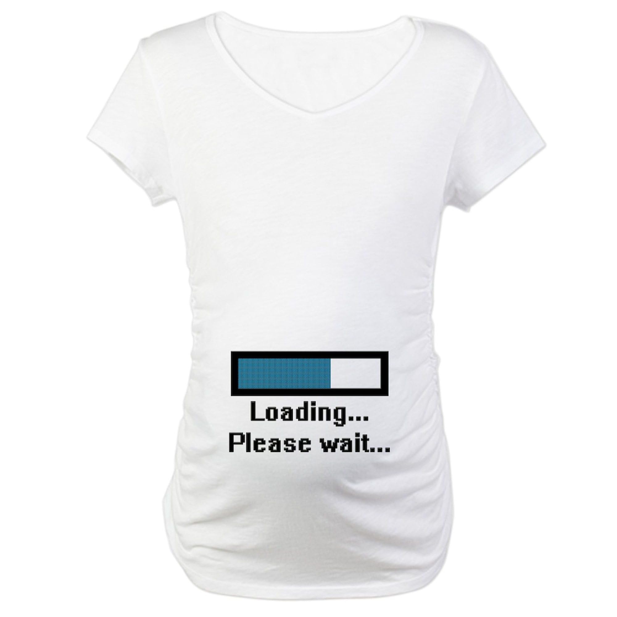 Stylish Maternity T-Shirt for Women - Ruched Side Design for Comfort & Style | Perfect for Pregnancy, Casual Wear & Maternity Photos