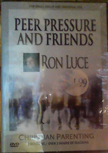 Christian Parenting Book: Peer Pressure and Friends by Ron Luce - Guide for Raising Teens with Biblical Values | Perfect for Youth Groups & Family Devotions