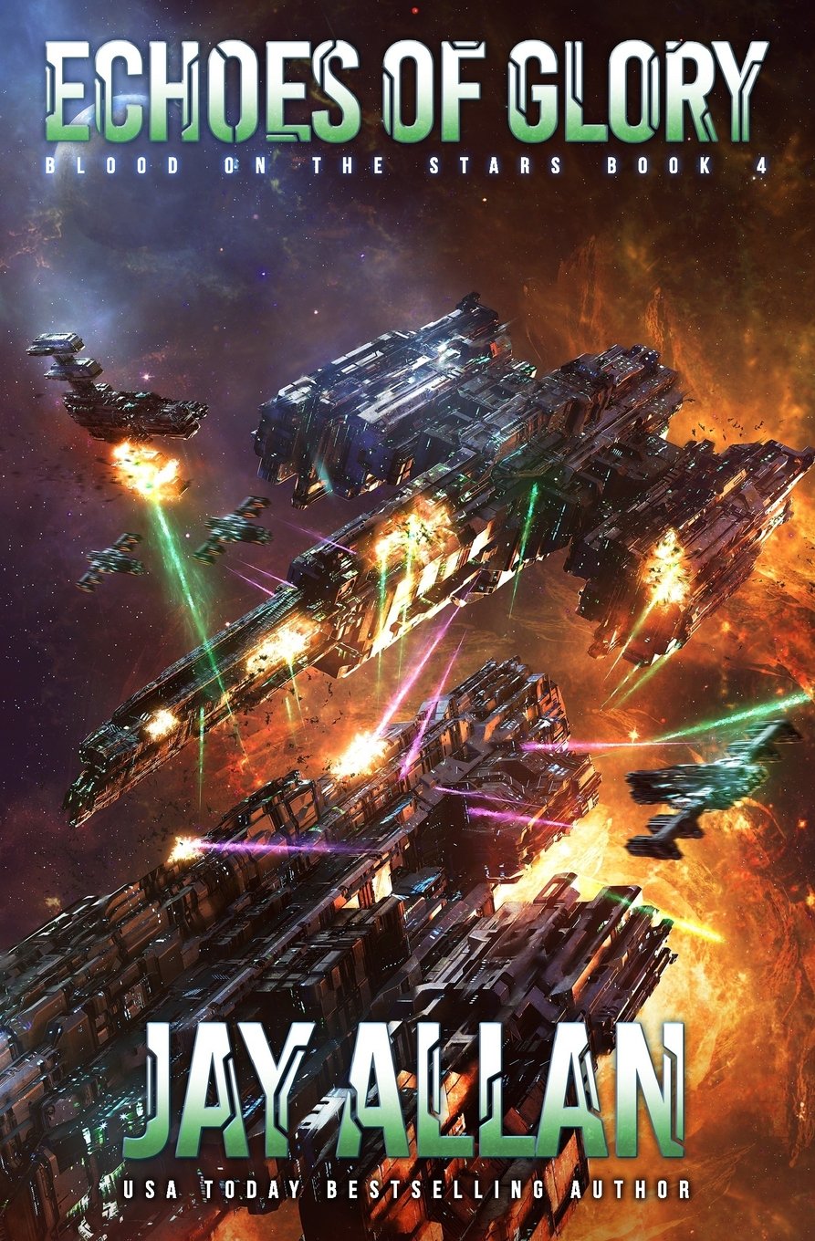 Echoes of Glory (Blood on the Stars) - Epic Space Opera Novel - Perfect for Sci-Fi Book Lovers & Kindle Readers
