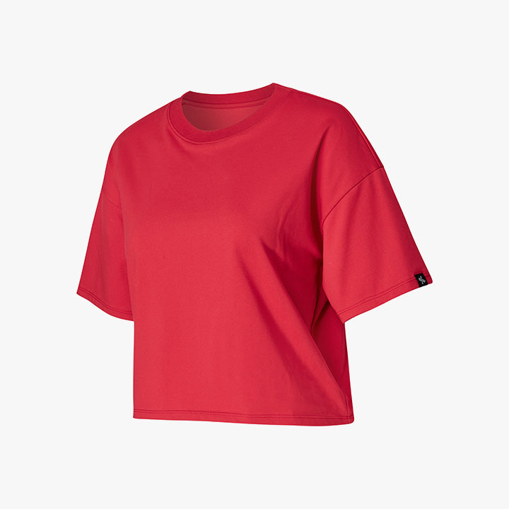 Cool Touch Basic Crop T-Shirts for Women - Soft Breathable Summer Tees - Perfect for Yoga, Gym, and Casual Wear
