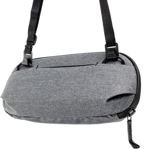 Peak Design Tech Pouch Small Charcoal - Compact Travel Organizer for Cables, Chargers & Accessories - Perfect for Business Trips, Camping & Daily Commute
