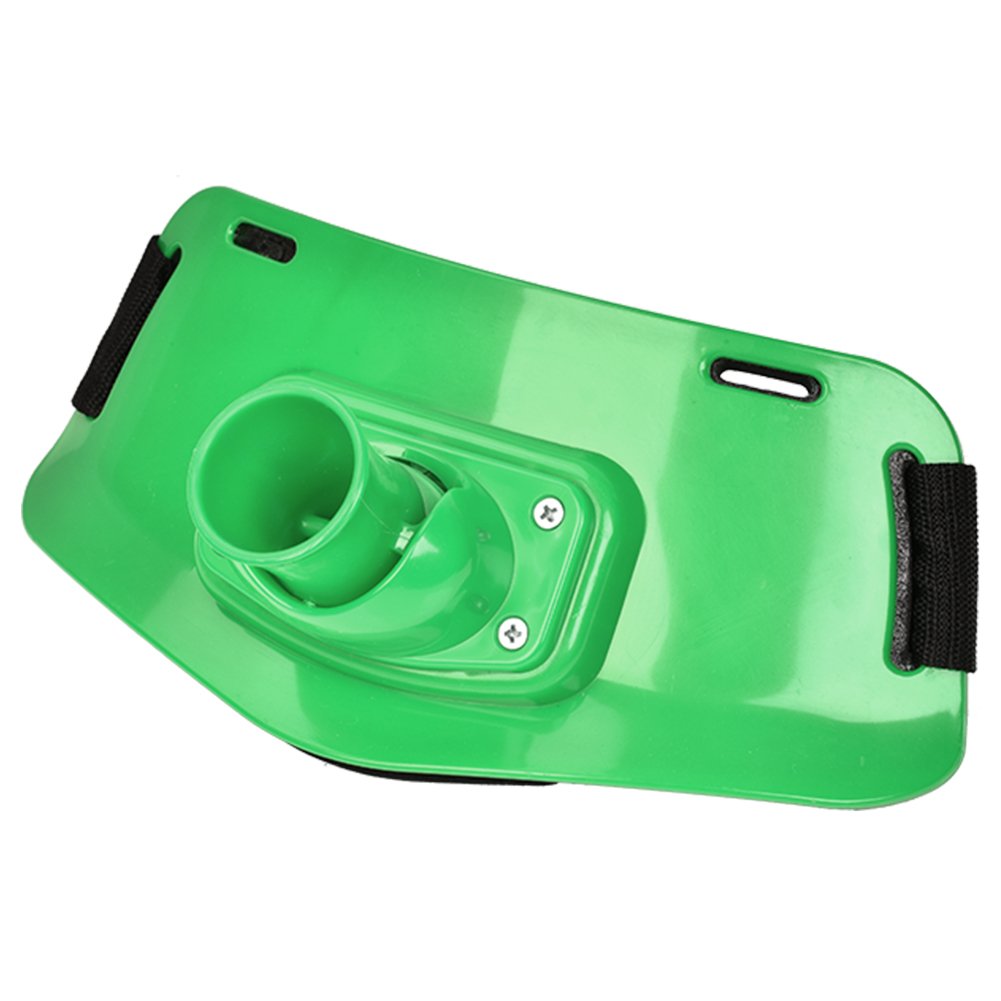 **Adjustable Fishing Rod Holder Belt for Saltwater & Freshwater Fishing - Boat & Shore Fishing Gimbal Waist Belt (Green) - Perfect for Fighting Big Fish & Hands-Free Angling**