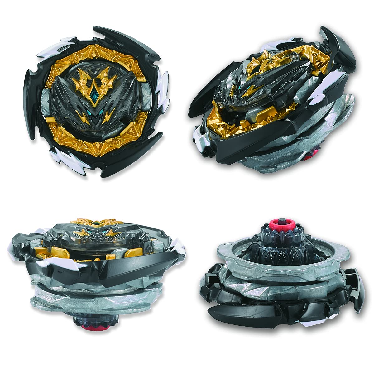 Beyblade Burst Metal Fusion Battle Top Set - 8 Gyro Attack Tops, 3 Two-Way Launchers & Arena for Epic Battles | Perfect Birthday Gift for Boys & Kids Ages 6-8+ | Includes Storage Box & 2 Handles | Great for Competitive Play & Indoor Games