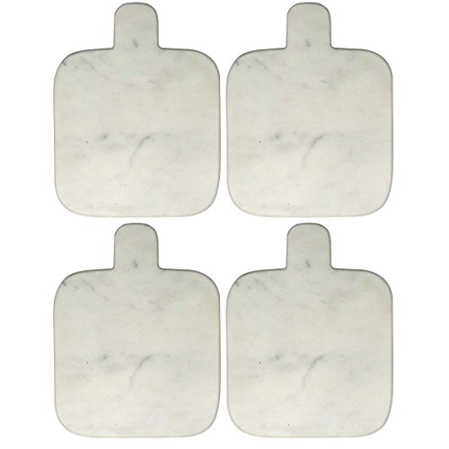 White Marble Paddle Shape