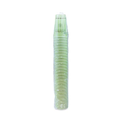 Eco-Friendly Pactive DPHC16EC Earthchoice Hot Cups - 16 Oz, Green, 1000 Count (Case of 1000) | Perfect for Coffee, Tea & Hot Beverages at Cafes, Offices & Events