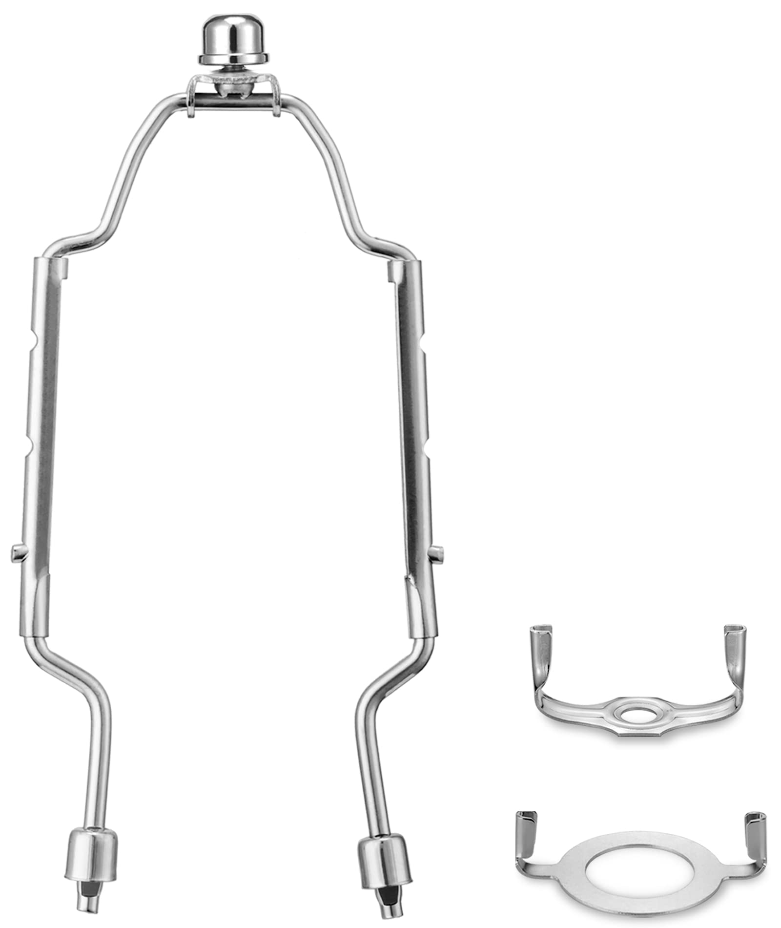 8 9 10 Inch Adjustable Lamp Shade Holder Kit - Heavy Duty Table & Floor Lamp Parts with 3/8