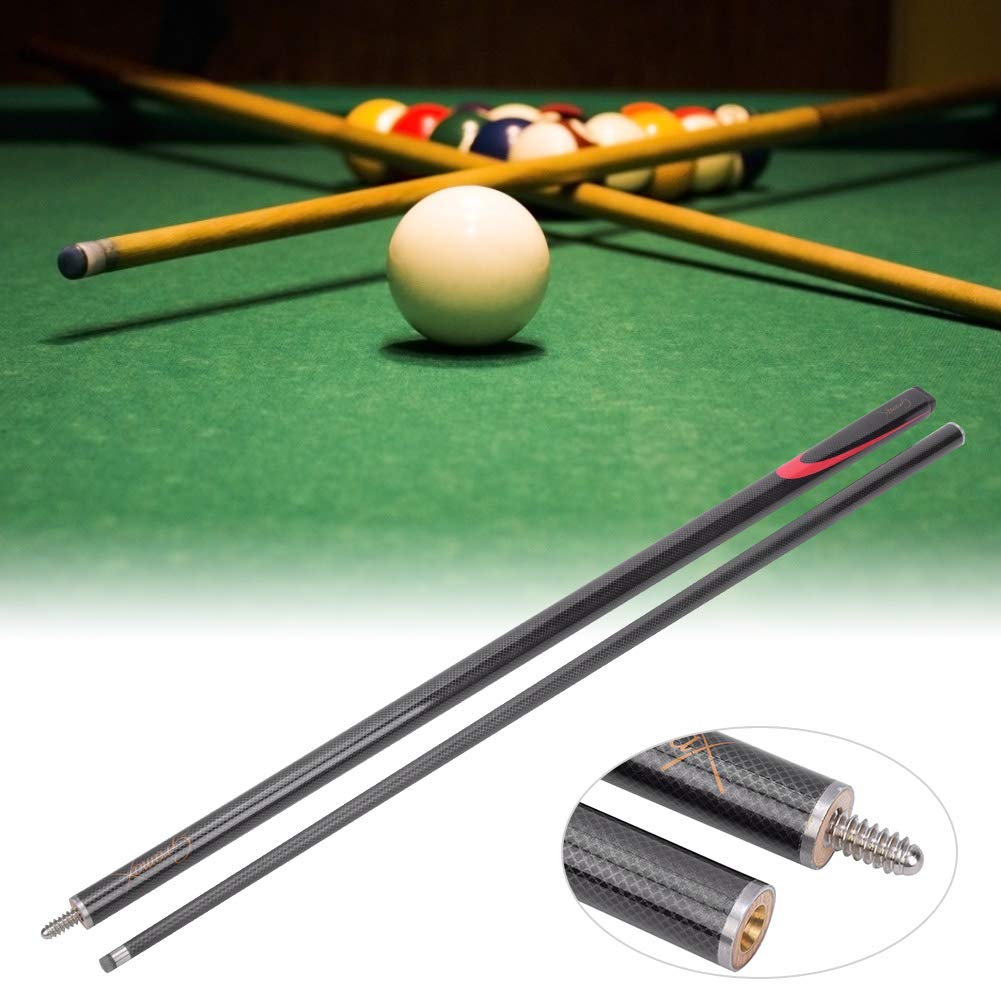 9MM Carbon Fiber Snooker Pool Cues - Professional Durable Billiard Sticks for Tournament & Home Game Accessories | Perfect for Pool Halls, Bars & Recreational Play