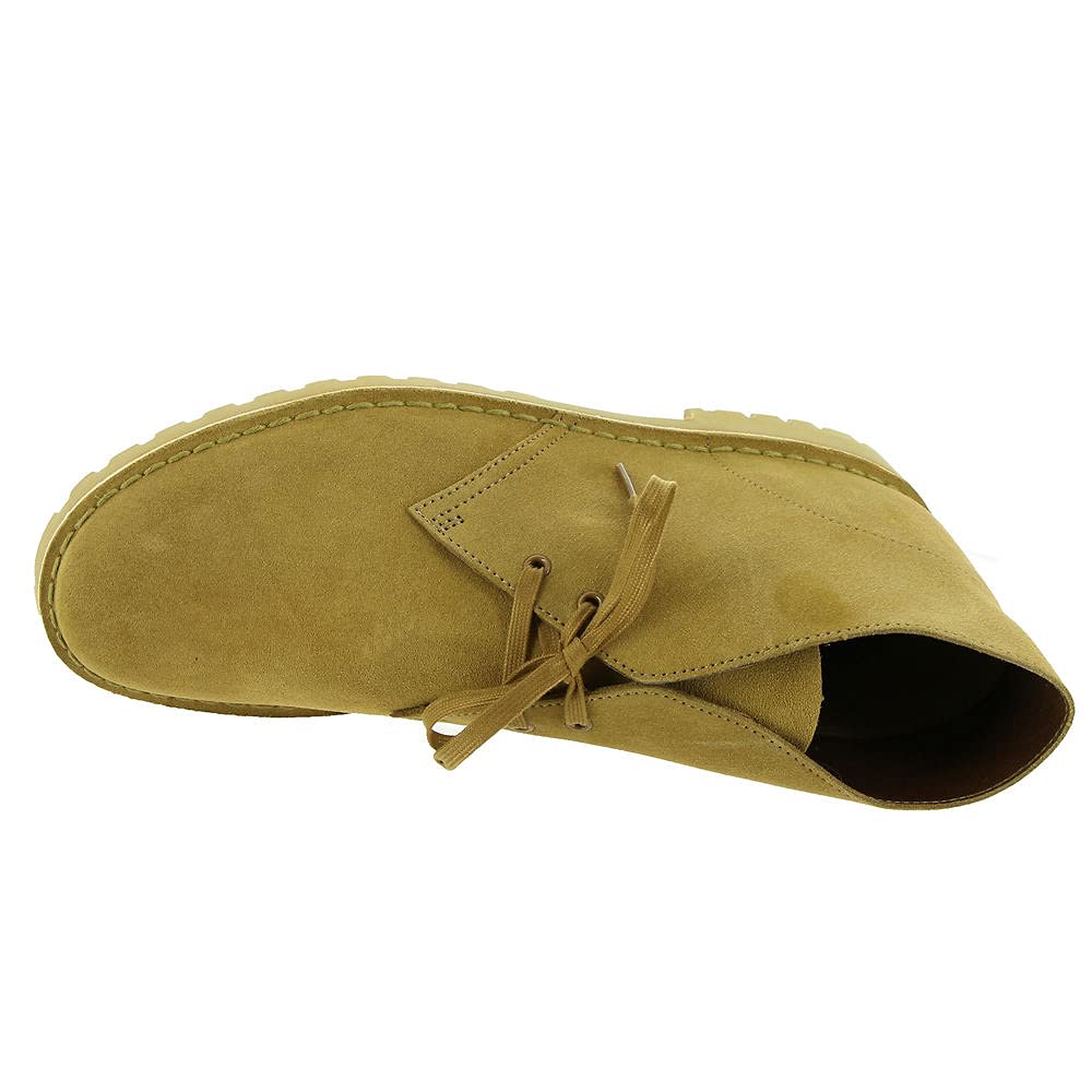Clarks Men's Desert Rock Chukka Boots - Comfortable Casual Shoes for Men | Perfect for Everyday Wear, Office & Outdoor Activities