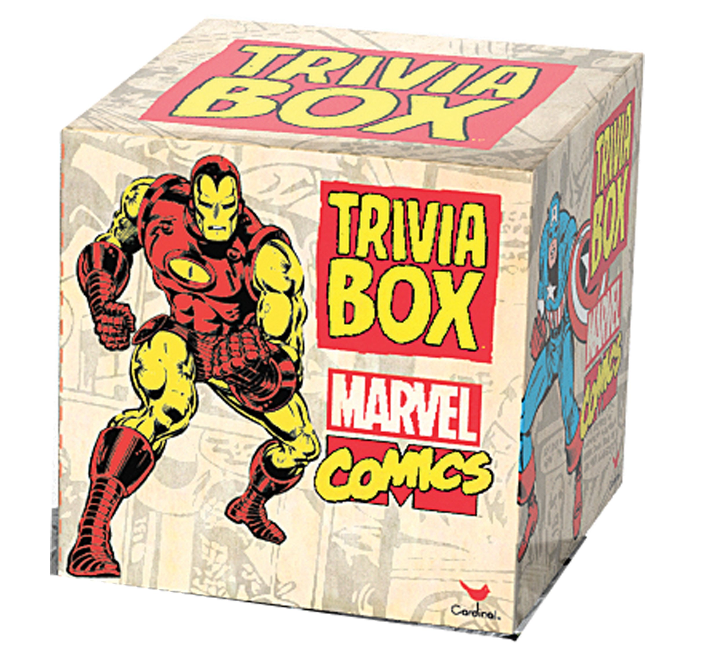 Marvel Trivia Box Card Game - Fun Superhero Party Game for Kids & Adults | Perfect for Family Game Nights, Birthday Parties & Marvel Fan Gatherings