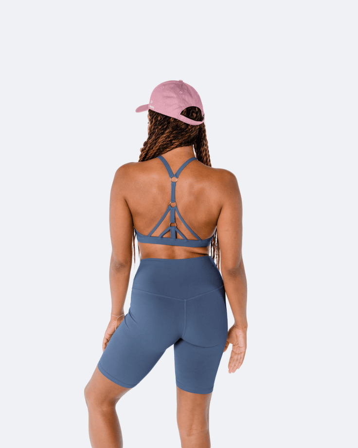 Stylish Dusty Pink Strapback Hat for Women - Adjustable Fashion Cap for Outdoor, Beach & Summer Activities