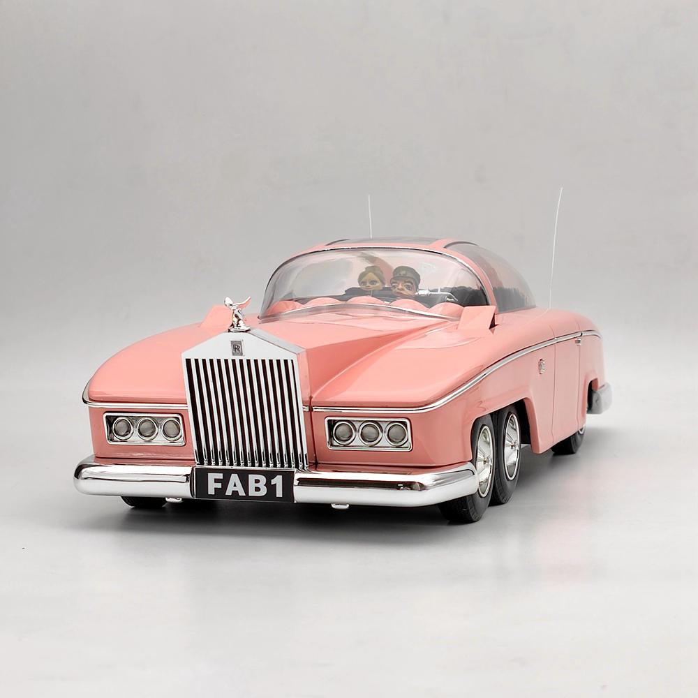 1/18 Scale Rolls Royce FAB1 Thunderbirds Resin Car Model - Limited Edition Collectible Toy for Display & Gifts | Perfect for Diecast Collectors, TV Show Fans & Home Decor