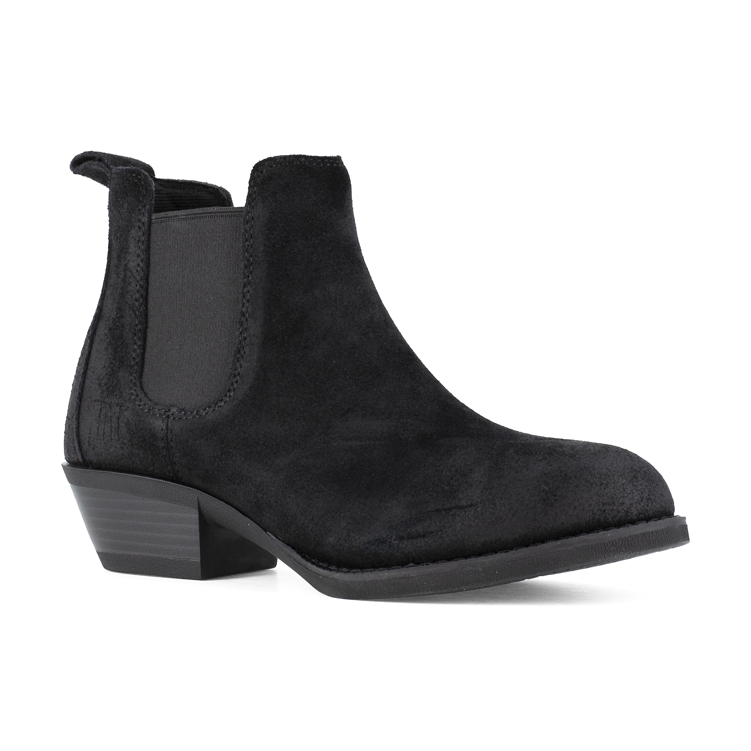Frye Women's Safety-Crafted Steel Toe Chelsea Boots - Dark Brown Leather Work Boots for Construction, Warehouse & Outdoor Safety (符合SEO规范,翻译成英文,增加使用场景)