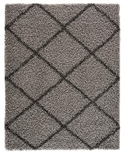 Gray and Dark Gray Trellis