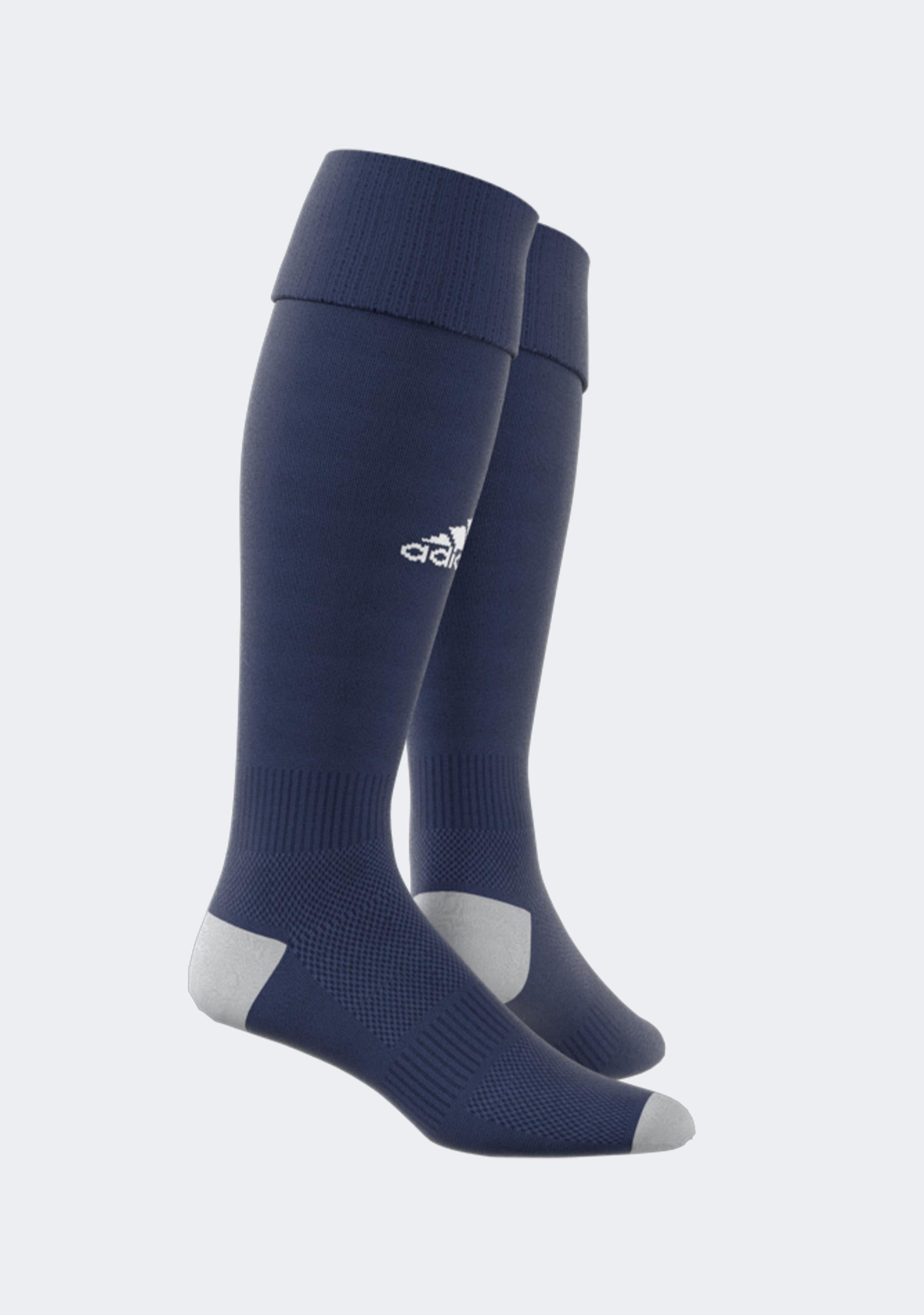 Adidas Milano 16 Athletic Socks - 6-Pack Cushioned Crew Socks for Men & Women - Running, Basketball, Workout & Everyday Wear