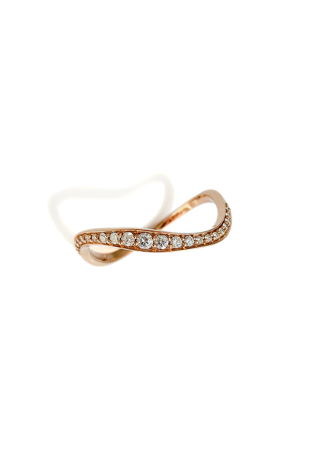 Wave Gold Ring for Women - Elegant 14K Solid Gold Minimalist Ring - Perfect for Everyday Wear, Gift Giving & Special Occasions