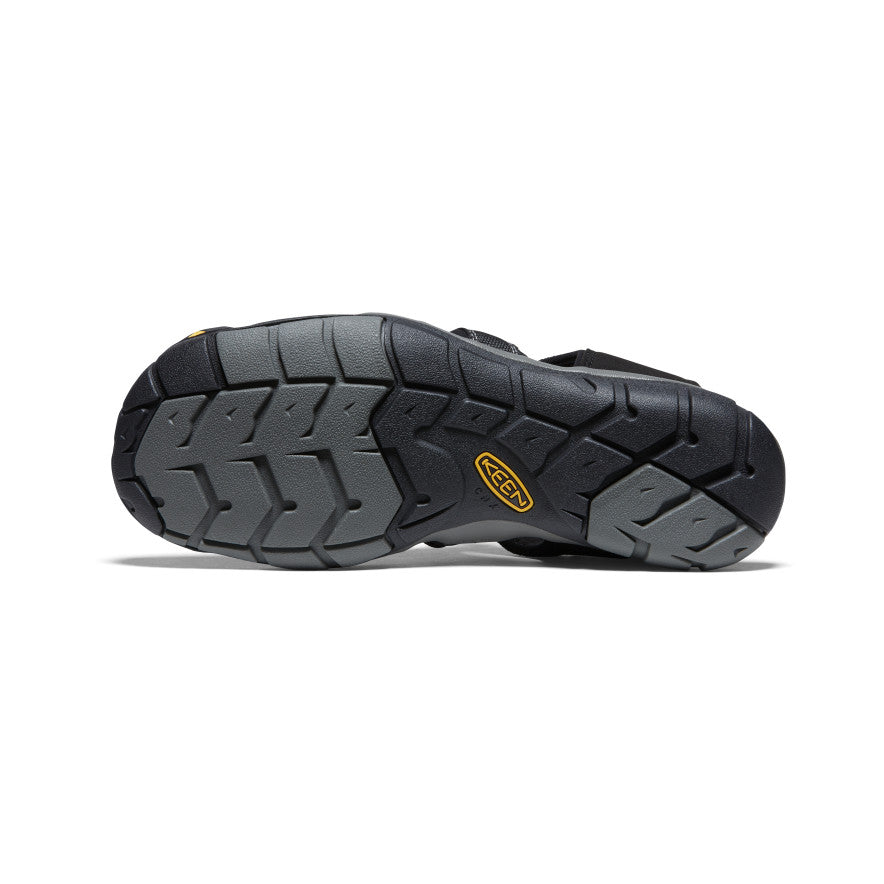 Men's Clearwater CNX Sneakers - Black/Gargoyle Colorway | Lightweight Comfortable Walking Shoes for Men | Perfect for Running, Gym & Casual Wear