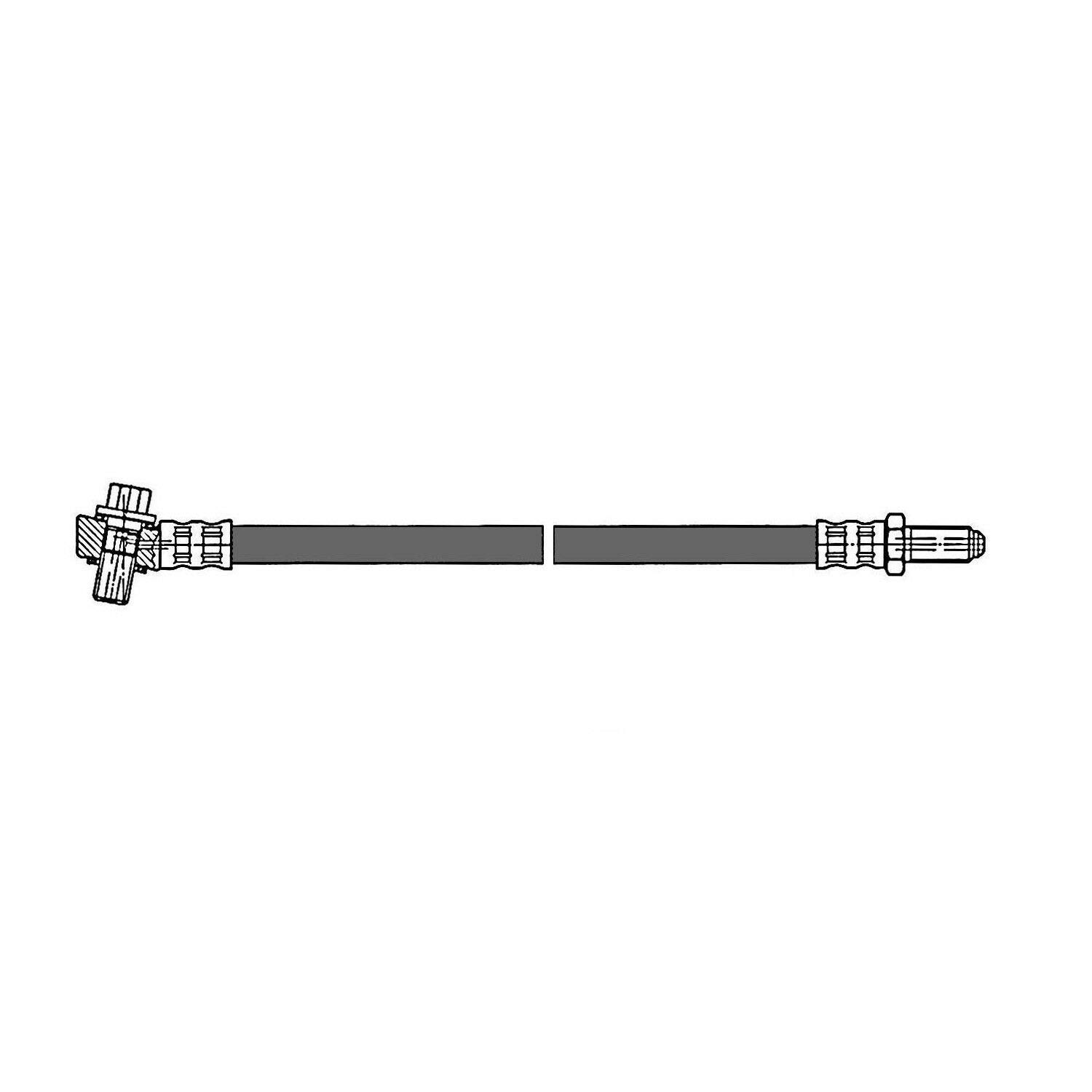 Centric Parts 150.20303 High-Performance Brake Hose - Durable Replacement for Cars & Trucks - Perfect for Daily Commuting & Off-Road Adventures