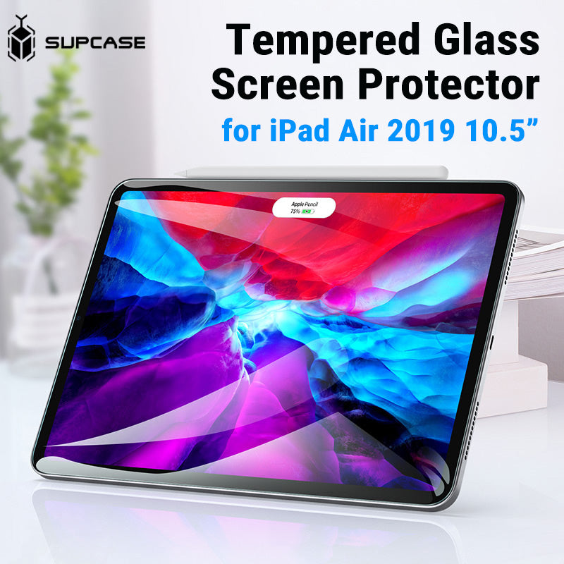 Premium Tempered Glass Screen Protector for iPad Air 10.5 inch (2019 Model) - HD Clear, Anti-Scratch, Bubble-Free Installation - Perfect for Work, Study & Entertainment