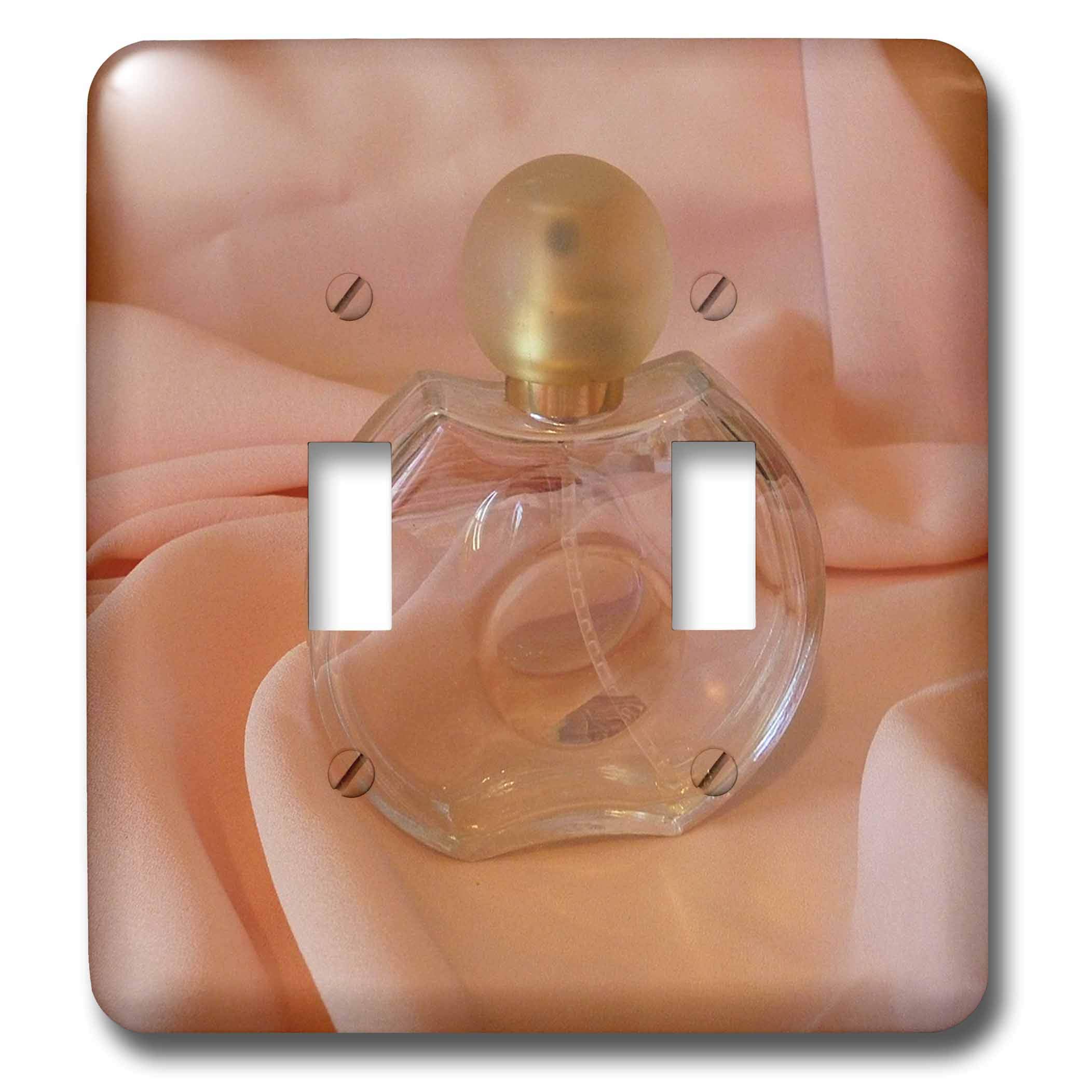 3dRose LLC lsp_14548_2 Pink Perfume Double Toggle Switch - Perfect for Home Decor, DIY Projects, and Gift Giving